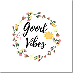 Good Vibes Posters and Art